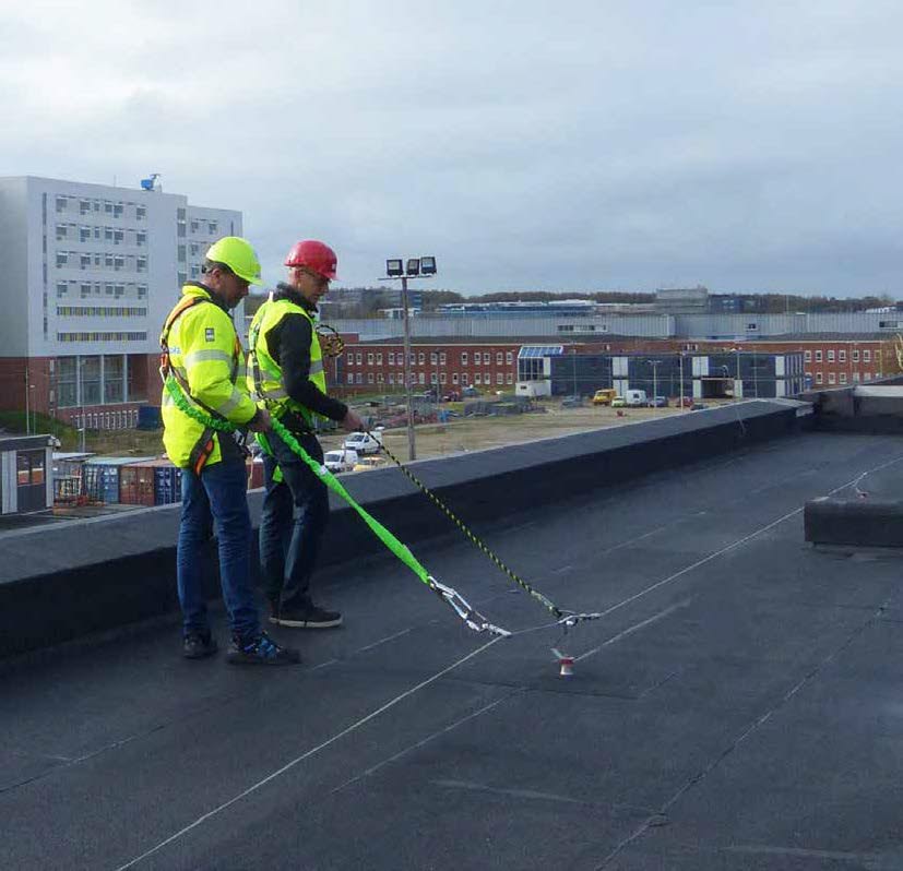 Prosafe Fall Protection Protan PROsafe – Taktekkernes fallsikringssystem
